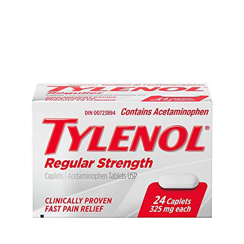 Tylenol Regular Strength For Pain Relief, Headache Relief, and Reducing Fever, 325 mg Acetaminophen Caplets