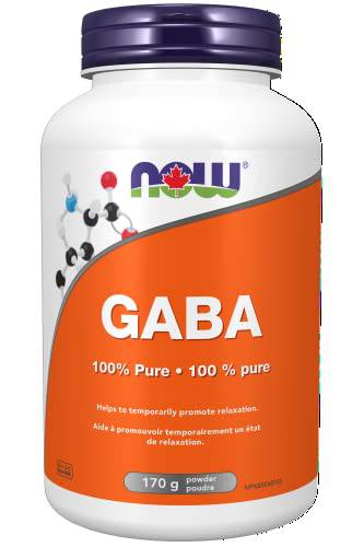 NOW Supplements Gaba Pure Powder, 170g