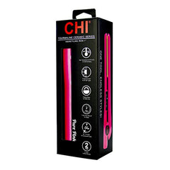 CHI Tourmaline Ceramic 1" Hairstyling Iron Pure Pink 1 pounds