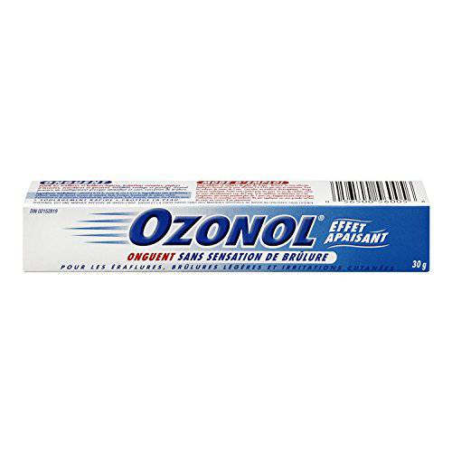 Ozonol Ointment, Original Formula | Non-Stinging | Soothing Relief | For Insect Bites, Scrapes, Minor Burns & Skin Irritations | 30g