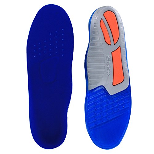 Spenco Total Support Gel Shoe Insoles, Women's 11-12 / Men's 10-11