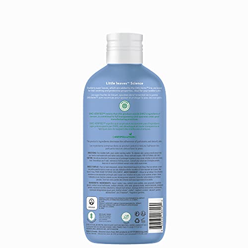 ATTITUDE Bubble Wash for Kids, Hypoallergenic, EWG Verified, Plant- and Mineral-Based Natural Ingredients, Vegan and Cruelty-free, Blueberry, 473 mL