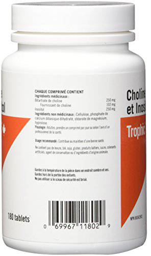 Trophic Choline & Inositol, 180 Count