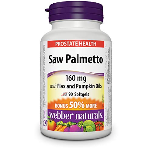 Saw Palmetto 160 mg with Flax and Pumpkin Oils