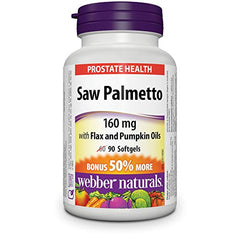 Saw Palmetto 160 mg with Flax and Pumpkin Oils
