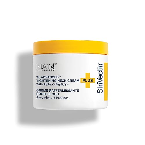 StriVectin TL Advanced™ Tightening Neck Cream PLUS, 3.4 oz for Tightening and Firming Neck & Décolleté Lines, Reducing the Look of Sagging and Crepey Skin
