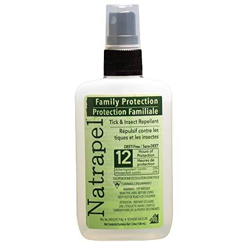 Natrapel® Icaridin Insect Repellent 100mL, Picaridin Bug Spray for Mosquitoes & Ticks