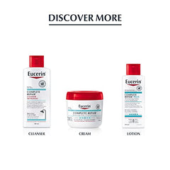 EUCERIN Complete Repair Moisturizing Lotion for Dry to Very Dry Skin | Face & Body Lotion, 500mL | 5% Urea Lotion | Ceramide Lotion | Dry Skin Lotion | Fragrance-free Lotion | Non-Greasy Lotion | Recommended by Dermatologists