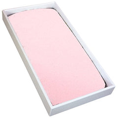 Kushies Changing Pad Cover for 1" pad, 100% breathable cotton, Made in Canada, Pink