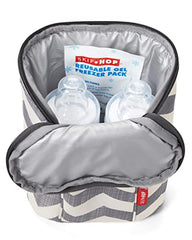 Skip Hop Baby Breastmilk Cooler Insulated Bottle Bag, Grab & Go, Chevron