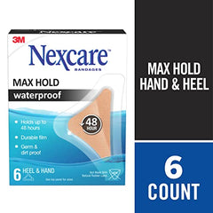 Nexcare™ Max-Hold Heel/Hand Waterproof Bandages