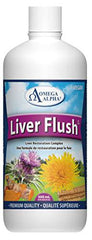 Omega Alpha Liver Flush 500 ml - Detox and Cleanse, Liver Restoration Complex