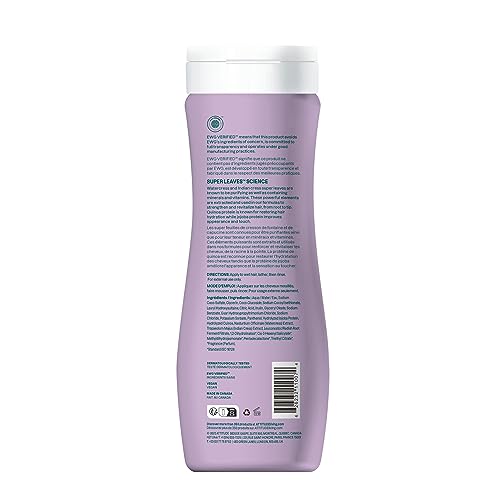 ATTITUDE Moisture Rich Shampoo, EWG Verified, Plant- and Mineral-Based Ingredients, Vegan and Cruelty-free, Quinoa and Jojoba, 473 ml