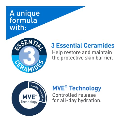 CeraVe HYALURONIC ACID Face Serum, Hydrating Serum for Face with Vitamin B5 & Ceramides, for Men & Women, Normal To Dry Skin. Fragrance Free, Non-Comedogenic, Paraben-Free, 30ML