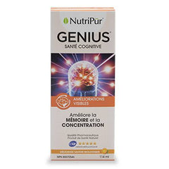 Nutripur GENIUS adults - Memory - Concentration - ADD/ADHD, 114 ml