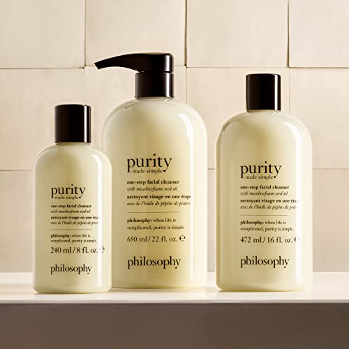PHILOSOPHY purity made simple one step facial cleanser 480ml