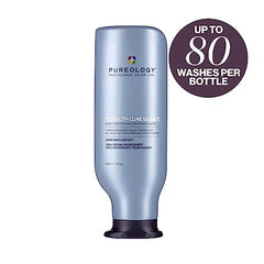 Pureology Conditioner, Strength Cure Blonde Conditioner For Blonde and Lightened Color-Treated, Tones and Fortifies Brassy Hair, Sulfate Free, Vegan, 266 ML