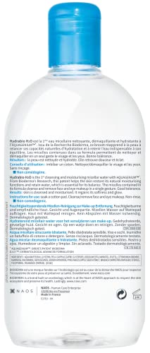 Bioderma - Hydrabio H2O - Micellar Water - Cleansing and Make-Up Removing - for Dehydrated Sensitive Skin - 8.33 fl.oz.