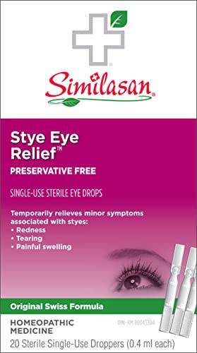 Similasan Stye Eye Relief Monodose, 20 Count