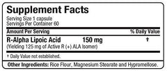 ALLMAX Nutrition max strength R+ alpha lipoic acid, 60 count - 41 gram (AX58)