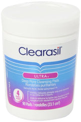 Clearasil Ultra Deep Pore Cleansing Pads, Acne Treatment, 90 Count