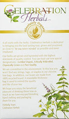 Celebration Herbals Senna with Lemomgrass Tea Organic 24 Tea Bag, 42Gm