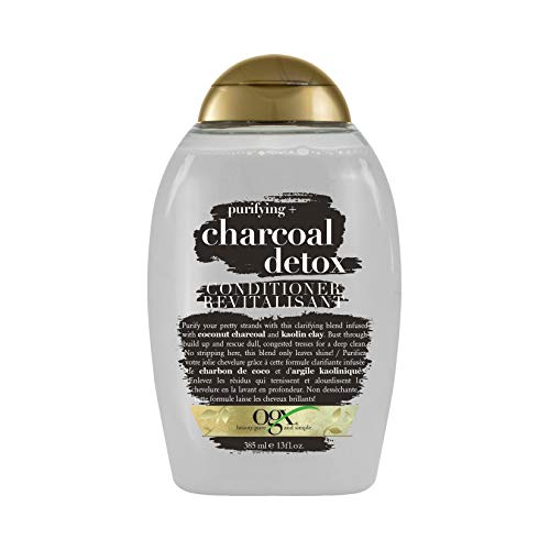 OGX Purifying + Charcoal Detox Conditioner, 385ml