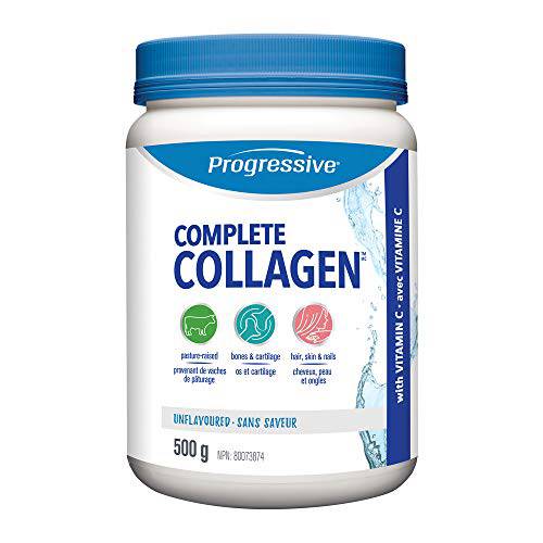 Complete Collagen Protein Powder Supplement - Unflavoured, 500 g | Non-GMO, antiobiotic-free, hormone-free