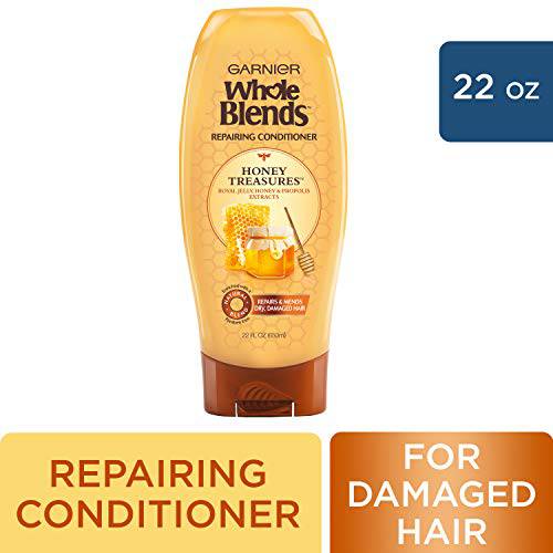 Garnier Whole Blends Honey Treasures Repairing Conditioner, 650 mL - Zecoya