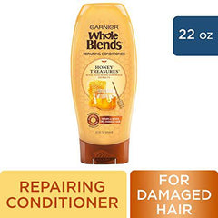 Garnier Whole Blends Honey Treasures Repairing Conditioner, 650 mL - Zecoya