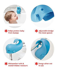 Skip Hop Baby Bath Spout Cover, Universal Fit, Moby, Blue