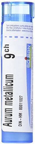 Aurum Metallicum 9ch,Boiron Homeopathic Medicine, Multi Dose Tube