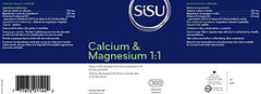 SISU Calcium & Magnesium 1:1 with D3 300 Count (Pack of 1)