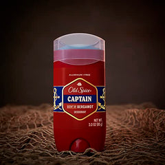 Old Spice Red Collection Captain Scent Deodorant for Men 85g Pack with 3