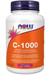 Now C-1000 with 100mg Bioflavonoids 100vcap