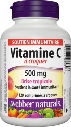 Vitamin C, 500mg Chewable Tropical Breeze