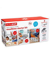 Skip Hop Baby Food Maker & Storage Set, Easy Prep & Store Starter Kit, Grey