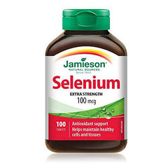 Jamieson Selenium 100mcg 100 Tablets