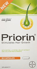 Priorin Hair Growth Vitamins With Biotin - Hair Vitamins To Stimulate Hair Growth For Men And Women, Decrease Of Hair Loss After Washing, Contains Biotin For Hair Growth, 60 Count, 1 Month Supply