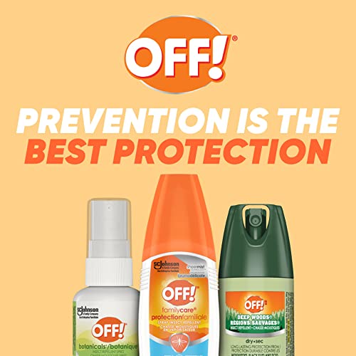 OFF! Gentle Deet Free Insect Repellent, Bug Spray for up to 5 Hours of  Protection, 142g, 142g 