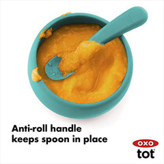 Oxo Tot Silicone Spoon Set Teal