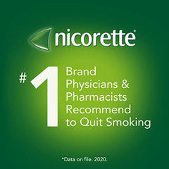 Nicorette Gum, Nicotine 4 Mg, Spearmint Flavour, Quit Smoking Aid And Smoking Cessation Aid, 210 Count