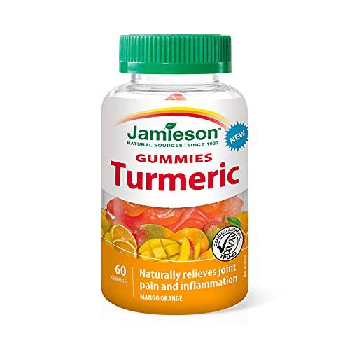 Jamieson Tumeric Gummies NEW 60 Gummies