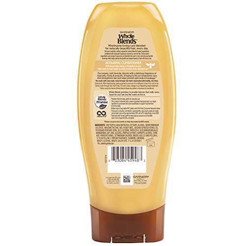 Garnier Whole Blends Honey Treasures Repairing Conditioner, 650 mL - Zecoya