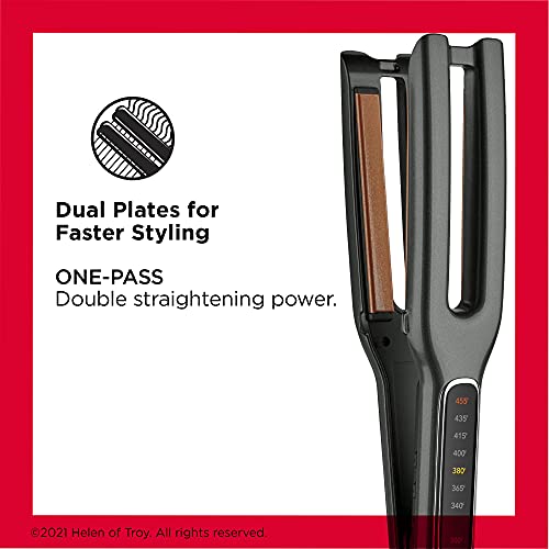 Revlon Double Straight Copper + Ceramic Dual Plate Straightener