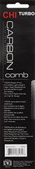 CHI CB200 Turbo Ionic Carbon Dual Purpose Tapered Comb