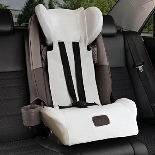 Diono Car Seat Summer Cover, Absorbs Excess Moisture, Compatible With Radian R Series & Rainier Convertible Car Seats, White