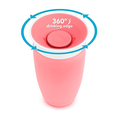 Munchkin 10oz Miracle 360 Sippy Cup - Pink