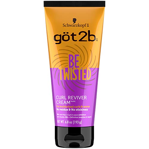 Schwarzkopf Got2b Be Twisted Curl Reviver Cream for Hair, 193 Grams