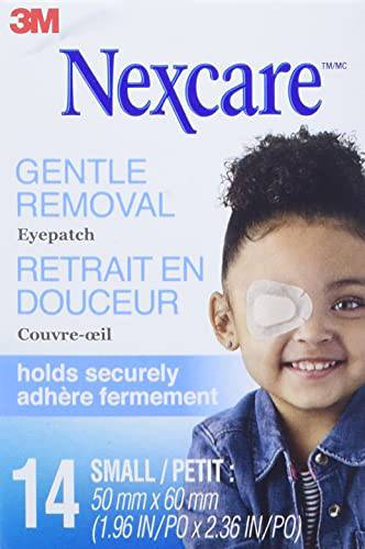 Nexcare™ Gentle Removal Eye Patch KRJ-14-CA, Small, 14/Pack